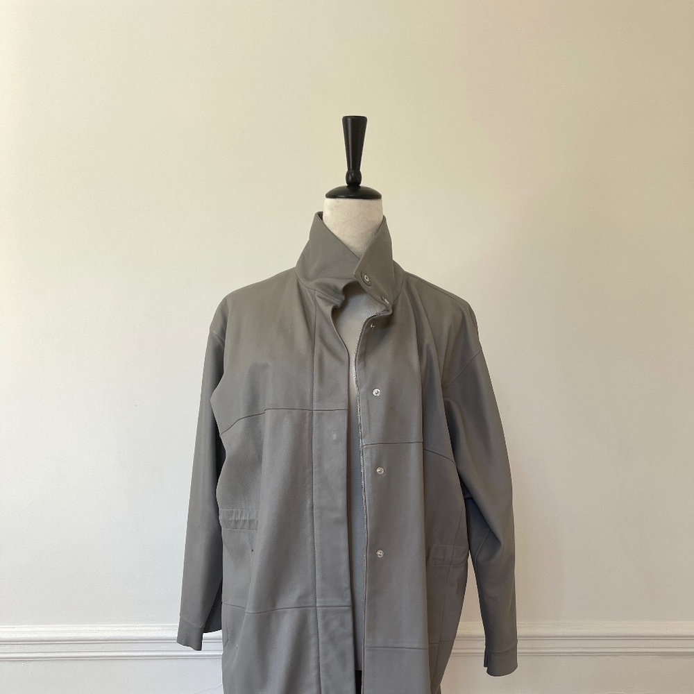 NEVER WORN - FABIANA FILIPPI LEATHER COAT